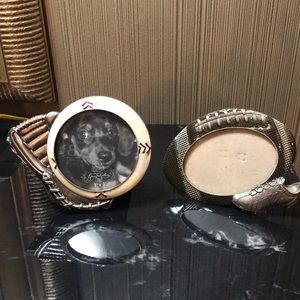 Two 3x3 sports picture frames